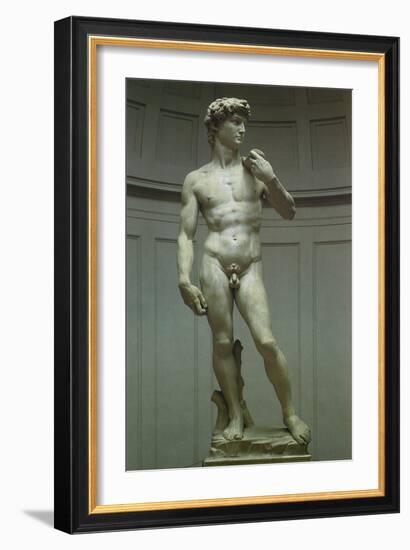 Michelangelo's David, 1502-Michelangelo Buonarroti-Framed Giclee Print