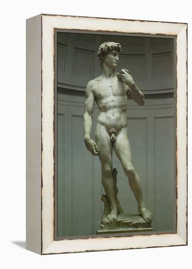 Michelangelo's David, 1502-Michelangelo Buonarroti-Framed Premier Image Canvas