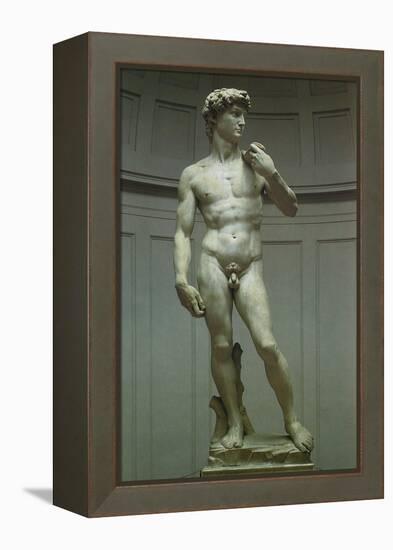 Michelangelo's David, 1502-Michelangelo Buonarroti-Framed Premier Image Canvas