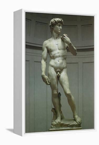 Michelangelo's David, 1502-Michelangelo Buonarroti-Framed Premier Image Canvas