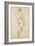 Michelangelo's David-Raphael-Framed Art Print