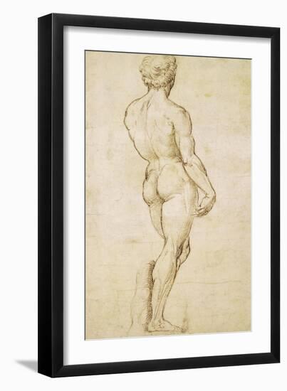 Michelangelo's David-Raphael-Framed Art Print