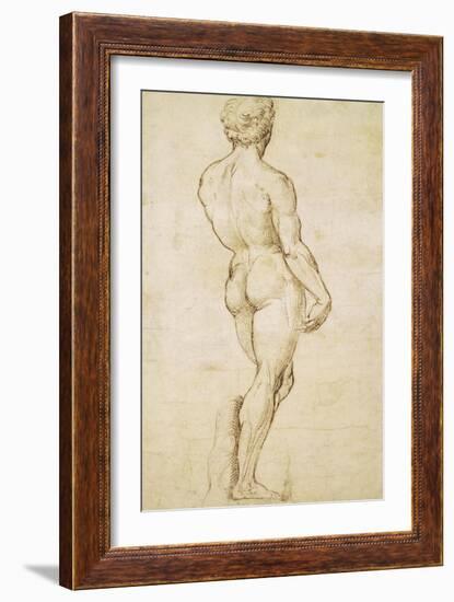 Michelangelo's David-Raphael-Framed Premium Giclee Print