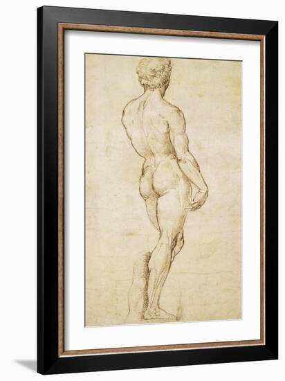 Michelangelo's David-Raphael-Framed Premium Giclee Print
