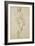 Michelangelo's David-Raphael-Framed Art Print