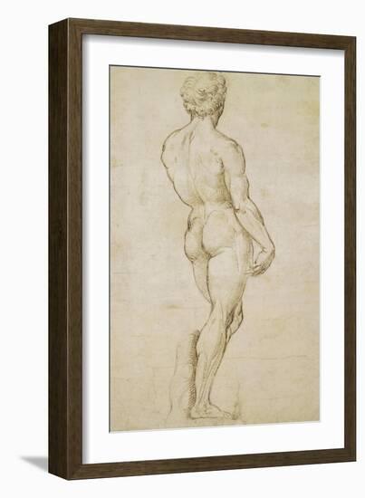 Michelangelo's David-Raphael-Framed Art Print