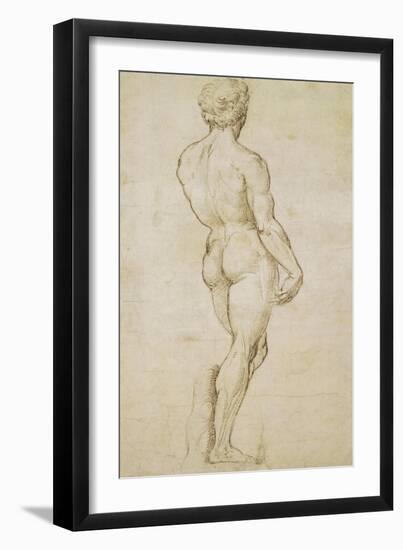 Michelangelo's David-Raphael-Framed Art Print