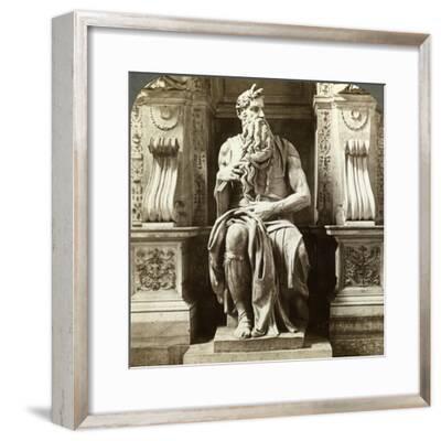 Michelangelo S Statue Of Moses Church Of San Pietro In Vincoli Rome Italy Photographic Print Underwood Underwood Art Com