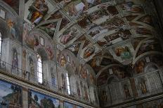 Frescoes of the Ceiling of Sistine Chapel-Michelangelo Schiavoni-Giclee Print