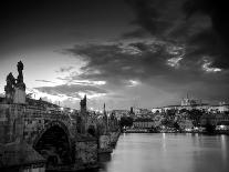 Czech Republic, Prague, Stare Mesto (Old Town), Charles Bridge, Hradcany Castle and St. Vitus Cathe-Michele Falzone-Photographic Print