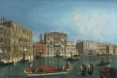 Santa Maria Della Salute, Venice, with Gondolas on the Grand Canal-Michele Marieschi-Giclee Print