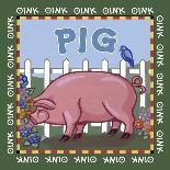 Apple Pig-Michele Meissner-Giclee Print