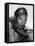 Michele Morgan (b/w photo)-null-Framed Stretched Canvas