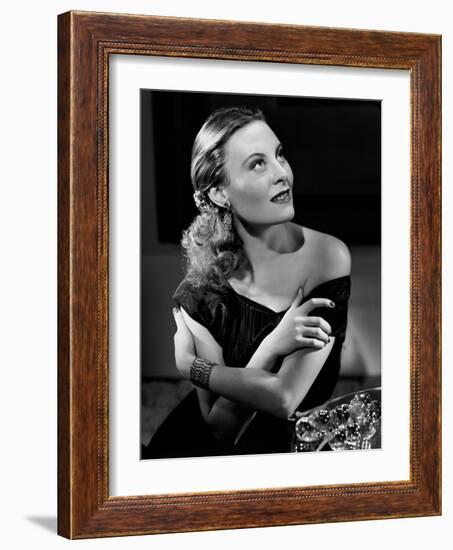 Michele Morgan-null-Framed Photographic Print