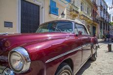 1950's car in artistic Havana, Cuba.-Michele Niles-Photographic Print