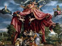 Allegory of the Birth of the Infante Fernando, Son of Felipe II, Ca. 1575-Michele Parrasio-Premier Image Canvas