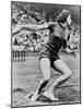 Micheline Ostermeyer, Throwing the Discus at the 1948 London Olympics-null-Mounted Photo