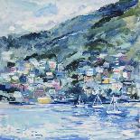 St. Lucia Landscape-Michelle Brunner-Framed Art Print