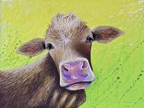 Jersey Cow-Michelle Faber-Giclee Print