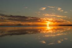 Sunset over Skilak Lake in Kenai National Wildlife Refuge, Alaska.-Michelle Holihan-Photographic Print