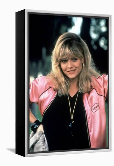 Michelle Pfeiffer GREASE II, 1982 directed by PATRICIA BIRCH (photo)-null-Framed Stretched Canvas