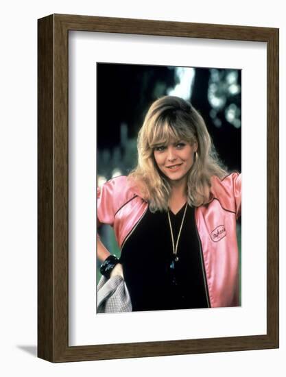 Michelle Pfeiffer GREASE II, 1982 directed by PATRICIA BIRCH (photo)-null-Framed Photo