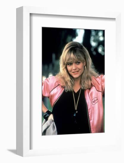 Michelle Pfeiffer GREASE II, 1982 directed by PATRICIA BIRCH (photo)-null-Framed Photo