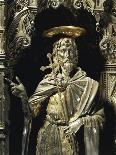 Statue of Saint John the Baptist from Silver Altar of Baptistery of San Giovanni-Michelozzo Di Bartolomeo-Framed Giclee Print