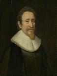 Portrait of Johannes Wttenbogaert (Jan Uytenbogaert), Remonstrant Minister in the Hague-Michiel Jansz van Mierevelt-Framed Art Print