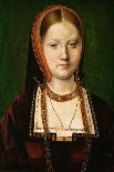 Catherine of Aragon as the Magdalene (Oil on Oak Panel)-Michiel Sittow-Giclee Print