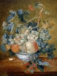 A Delft Bowl with Fruit, C.1730-Michiel van Huysum-Premier Image Canvas