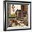 "Michigan Avenue, Chicago," October 15, 1960-John Falter-Framed Giclee Print