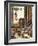 "Michigan Avenue, Chicago," Saturday Evening Post Cover, October 15, 1960-John Falter-Framed Giclee Print