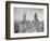 Michigan Avenue View in Chicago, Ca. 1925-null-Framed Photographic Print