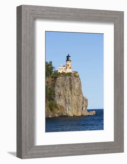 Michigan, Lake Superior North Shore, Split Rock Lighthouse-Jamie & Judy Wild-Framed Photographic Print