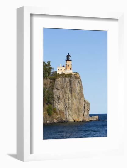 Michigan, Lake Superior North Shore, Split Rock Lighthouse-Jamie & Judy Wild-Framed Photographic Print