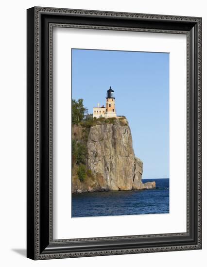 Michigan, Lake Superior North Shore, Split Rock Lighthouse-Jamie & Judy Wild-Framed Photographic Print