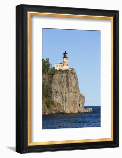 Michigan, Lake Superior North Shore, Split Rock Lighthouse-Jamie & Judy Wild-Framed Photographic Print