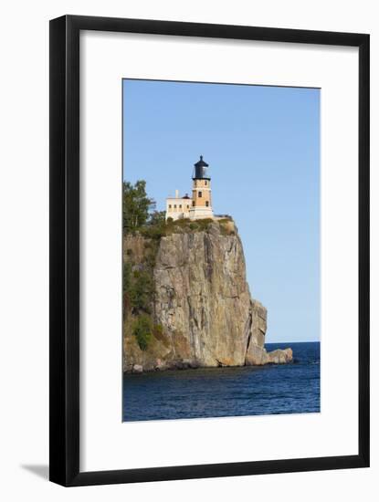 Michigan, Lake Superior North Shore, Split Rock Lighthouse-Jamie & Judy Wild-Framed Photographic Print