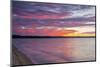 Michigan, Munising. Lake Superior at sunset-Jamie & Judy Wild-Mounted Photographic Print