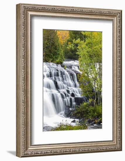 Michigan, Ontonagon County, Bond Falls-Jamie & Judy Wild-Framed Photographic Print