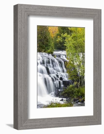 Michigan, Ontonagon County, Bond Falls-Jamie & Judy Wild-Framed Photographic Print