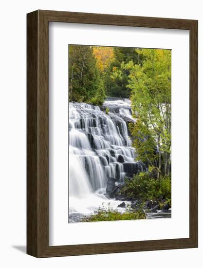 Michigan, Ontonagon County, Bond Falls-Jamie & Judy Wild-Framed Photographic Print