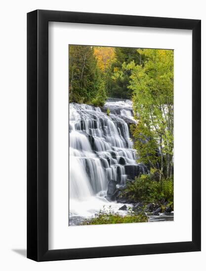 Michigan, Ontonagon County, Bond Falls-Jamie & Judy Wild-Framed Photographic Print