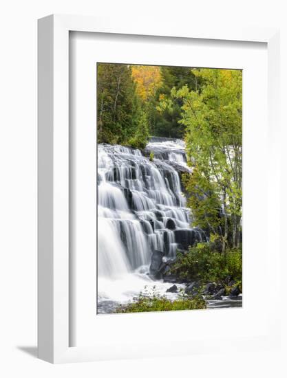 Michigan, Ontonagon County, Bond Falls-Jamie & Judy Wild-Framed Photographic Print