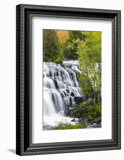 Michigan, Ontonagon County, Bond Falls-Jamie & Judy Wild-Framed Photographic Print