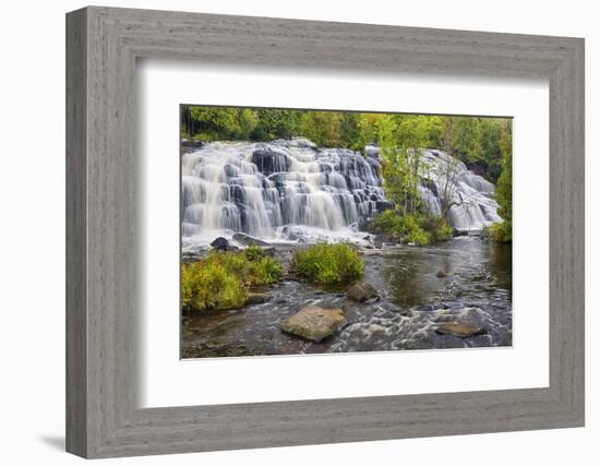 Michigan, Ontonagon County, Bond Falls-Jamie & Judy Wild-Framed Photographic Print