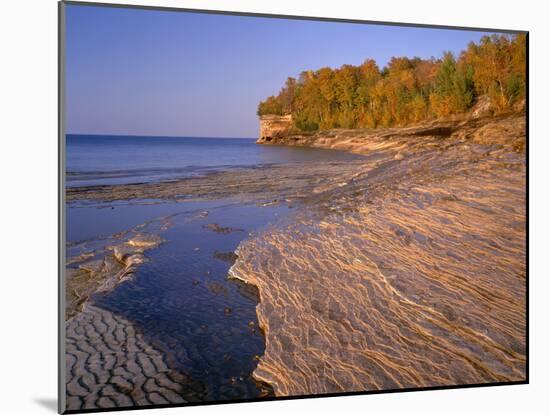 Michigan, Pictured Rocks National Lakeshore-John Barger-Mounted Photographic Print