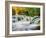 Michigan, Upper Peninsula. Bond Falls on the Ontonagon River-Julie Eggers-Framed Photographic Print