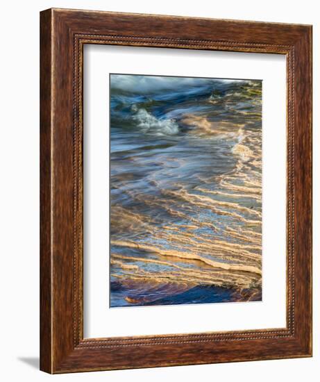 Michigan, Upper Peninsula. Sandstone on the Shore of Lake Superior-Julie Eggers-Framed Photographic Print